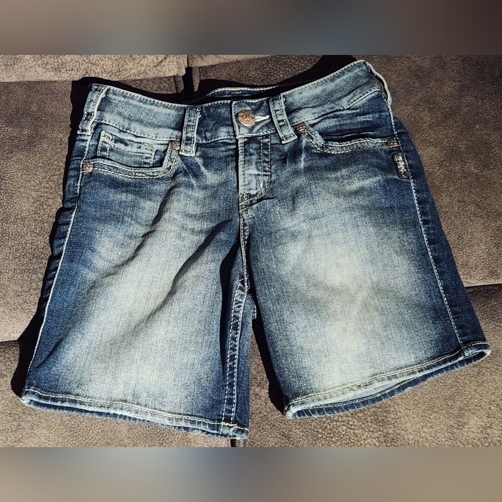 Denim Blue Women's Shorts